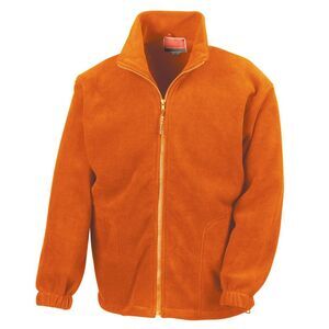 Result Unisex Adult Polartherm Fleece Jacket / Orange
